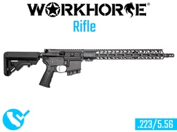 [WORKHORSE-017-CA] WORKHORSE® Rifle - Black Anodize - California Compliant